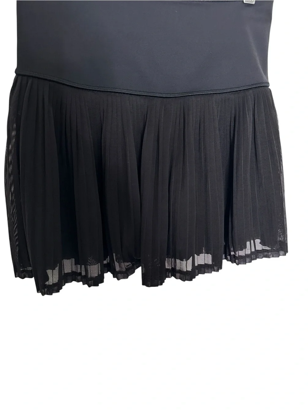 Athleta A Game Black Pleated Women's Skirt - Classic High-Waist Style XXS